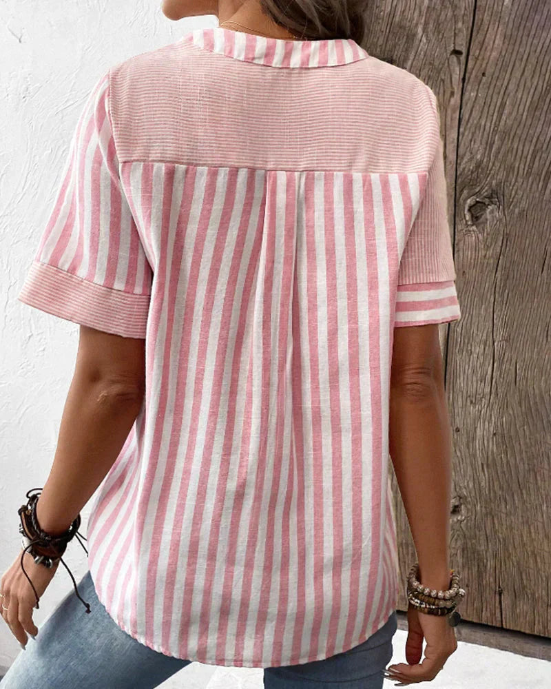 Multi-Striped Blouse