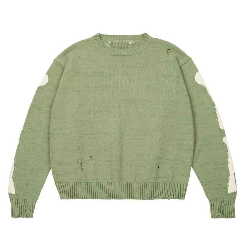 Owens Skeleton Bone Sweater